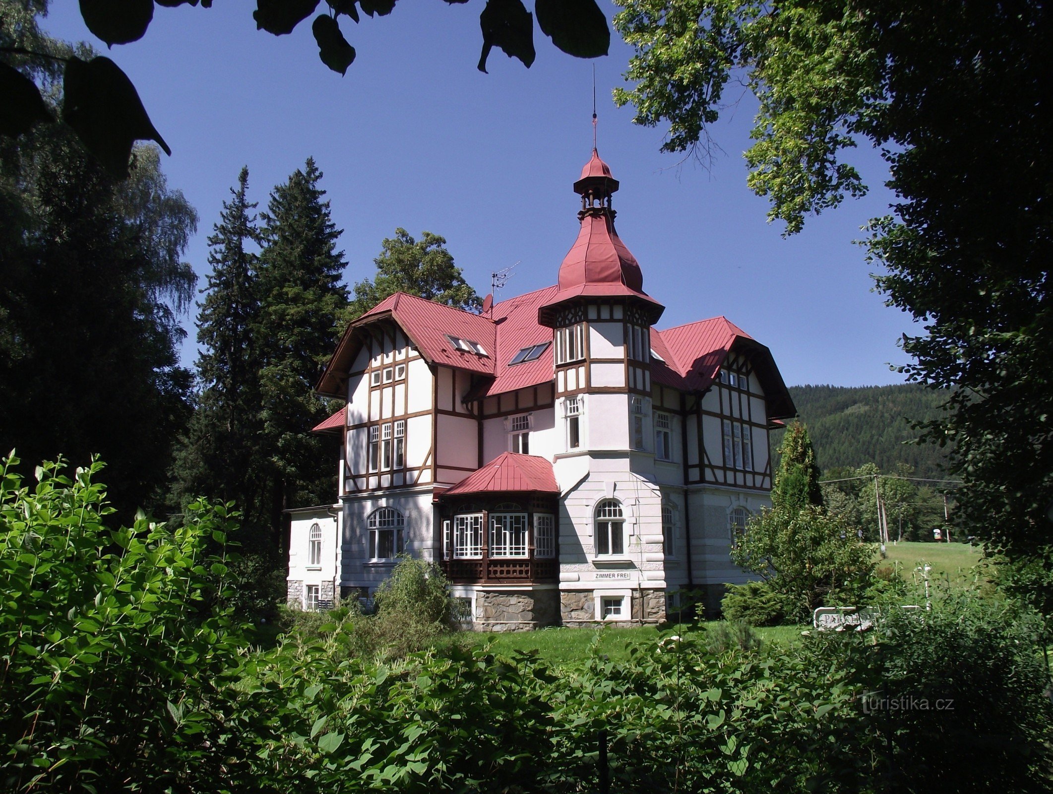 Villa in stile liberty dei Grohmann