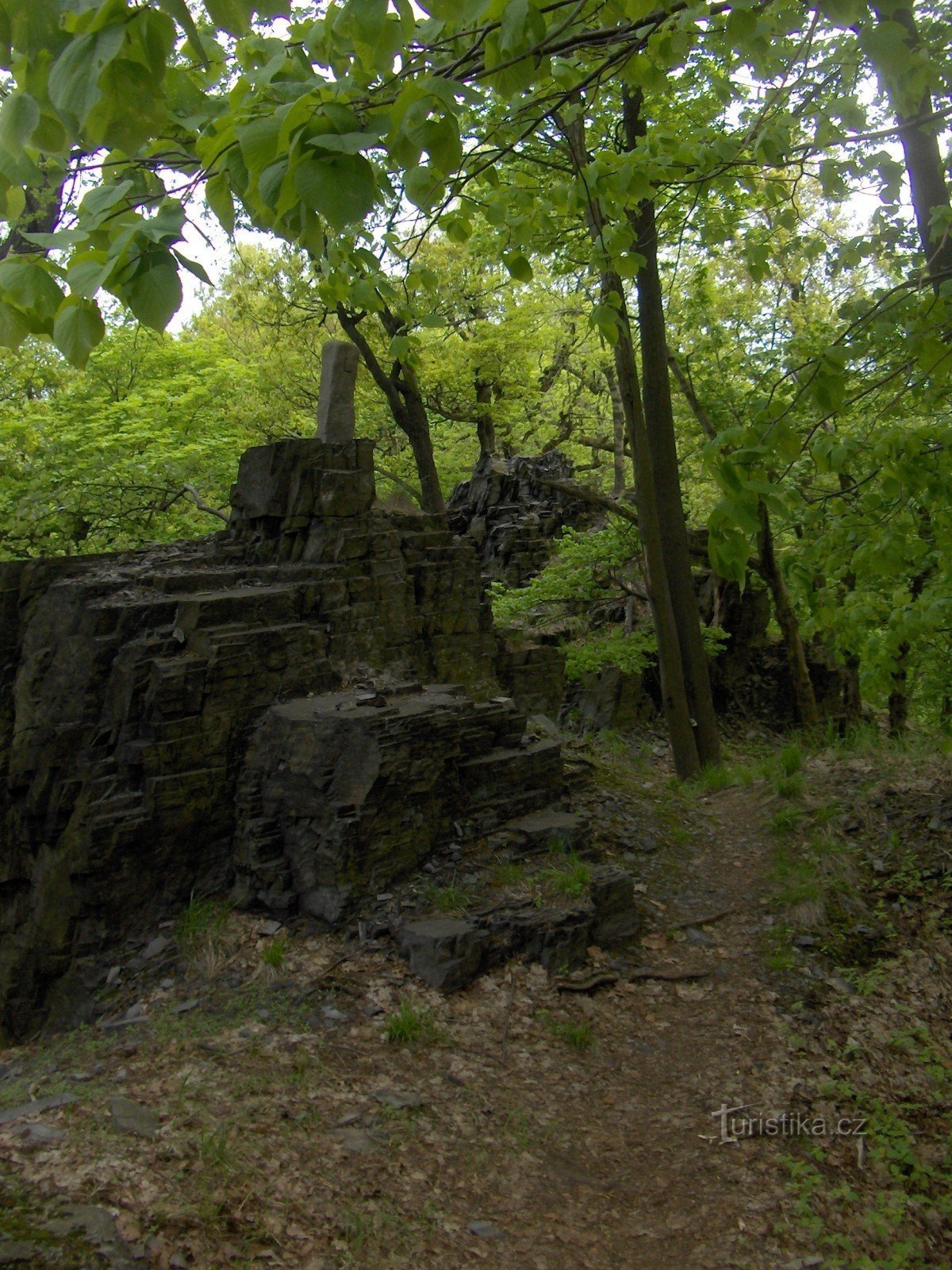 Sedlo vrcholová stezka