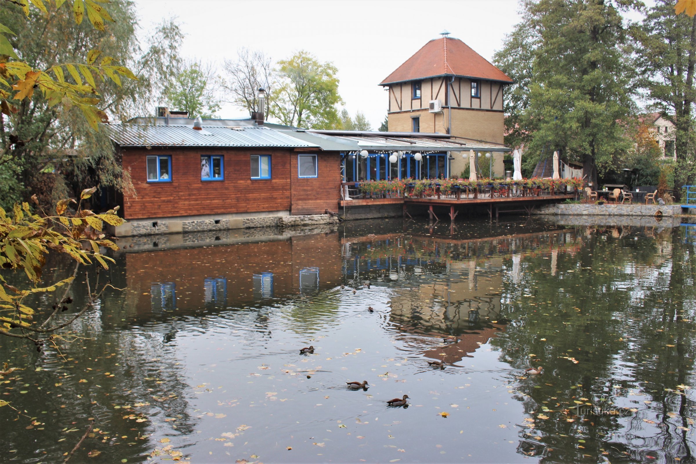 Sete lagoas Holské perto de Průhonice