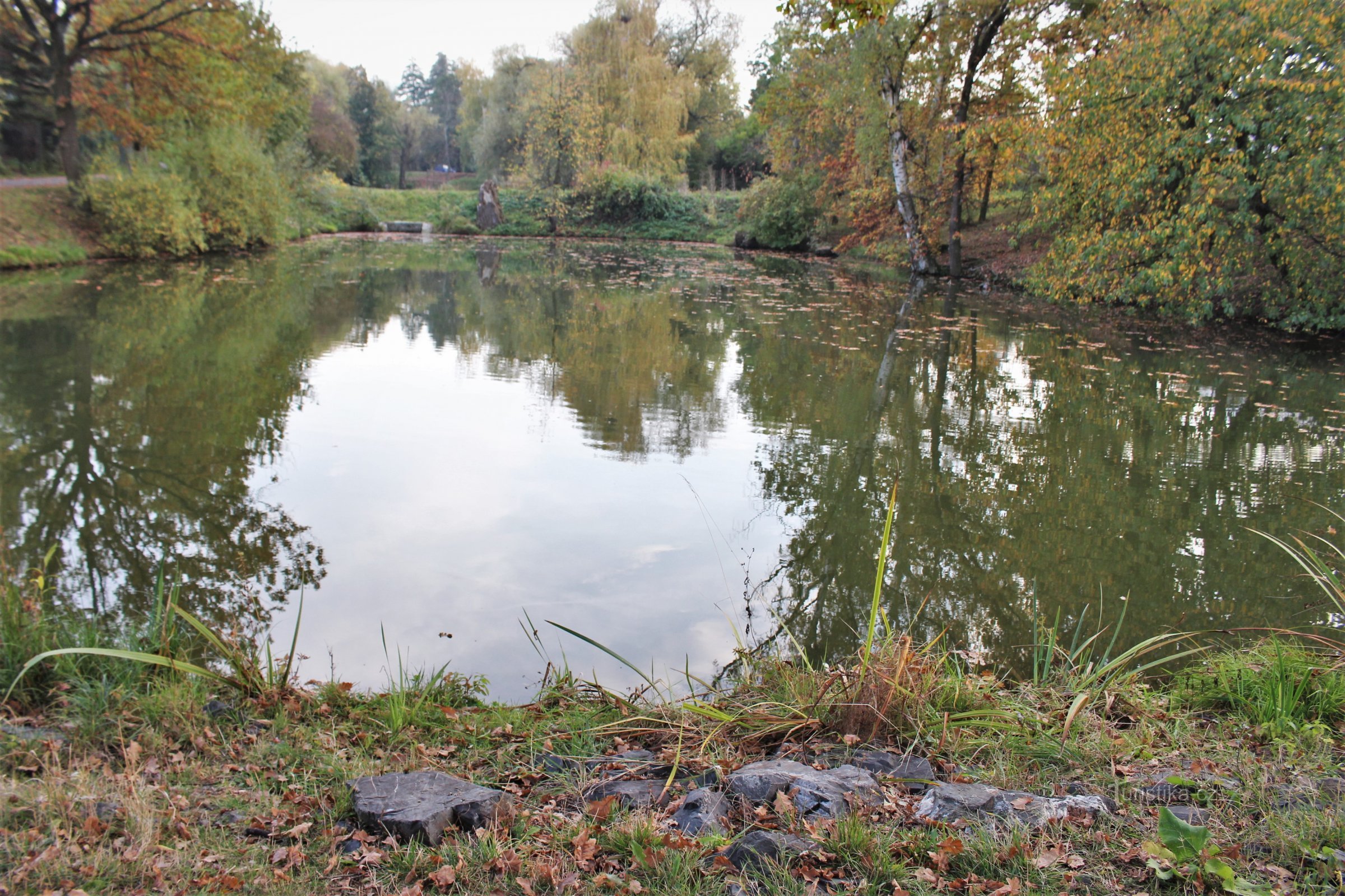 Sete lagoas Holské perto de Průhonice