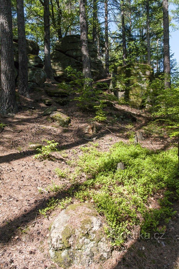 Sieben Felsen