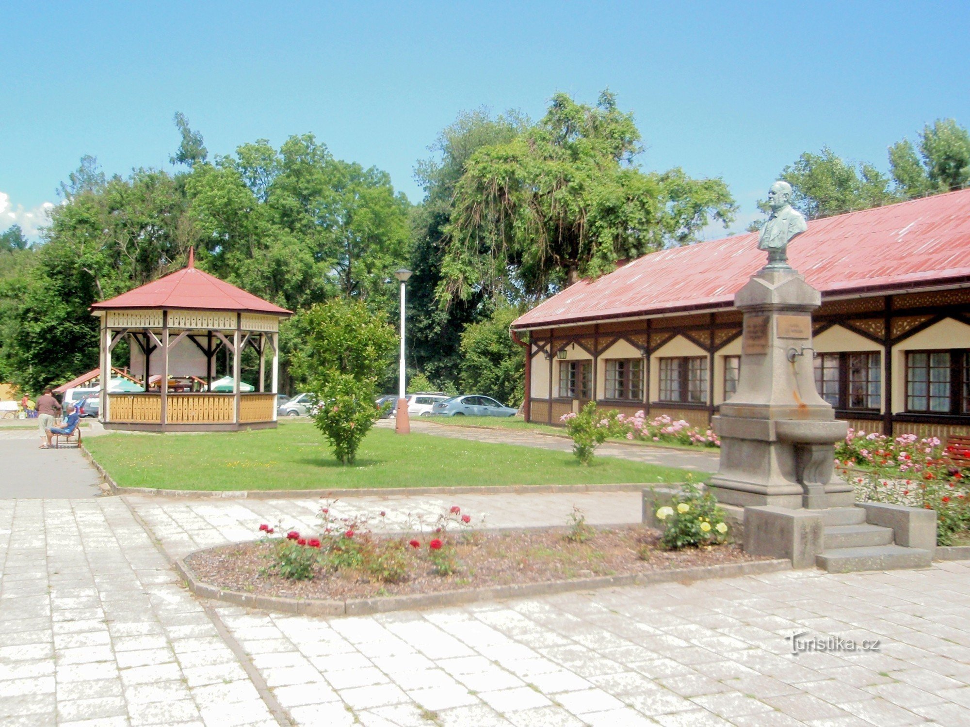 Sedmihorky - area of ​​the former spa