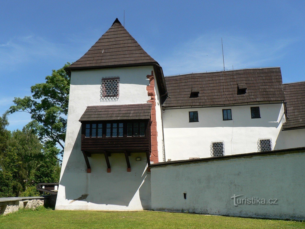 Seeberg, bâtiment du côté ouest