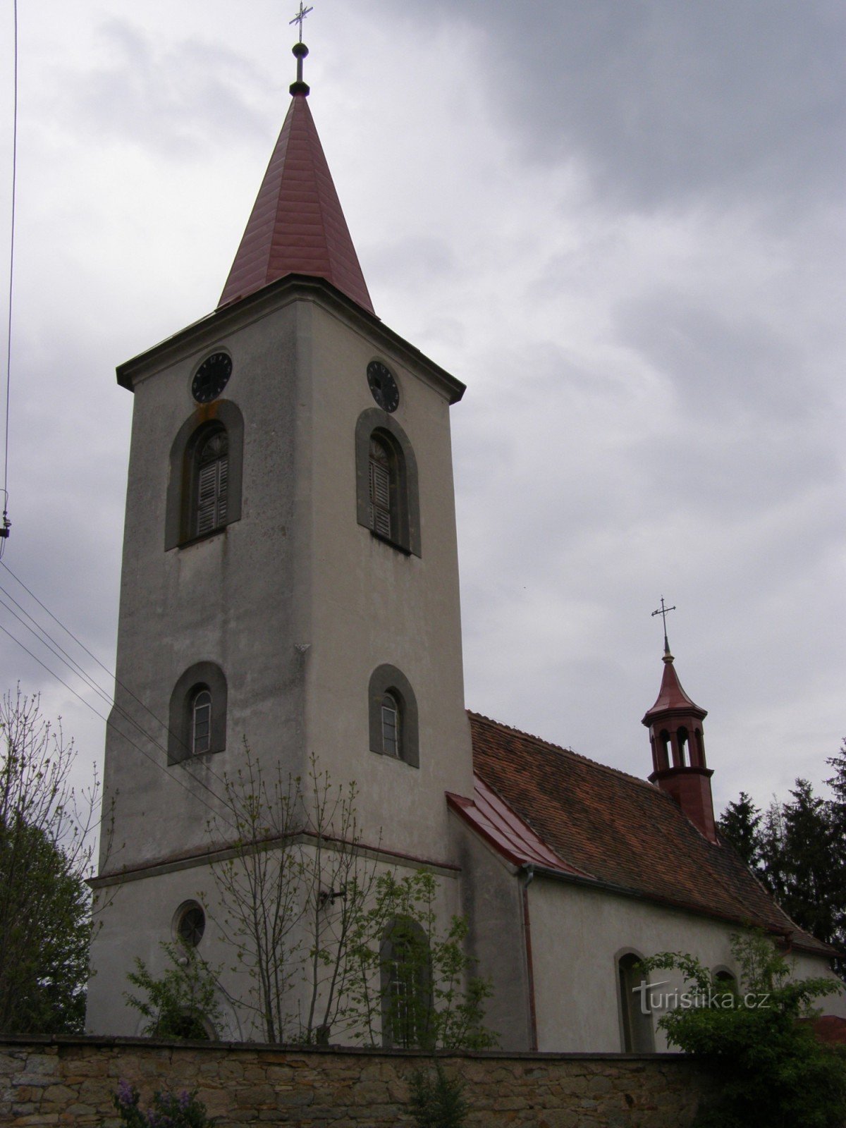 Semonice - cerkev sv. Trgi