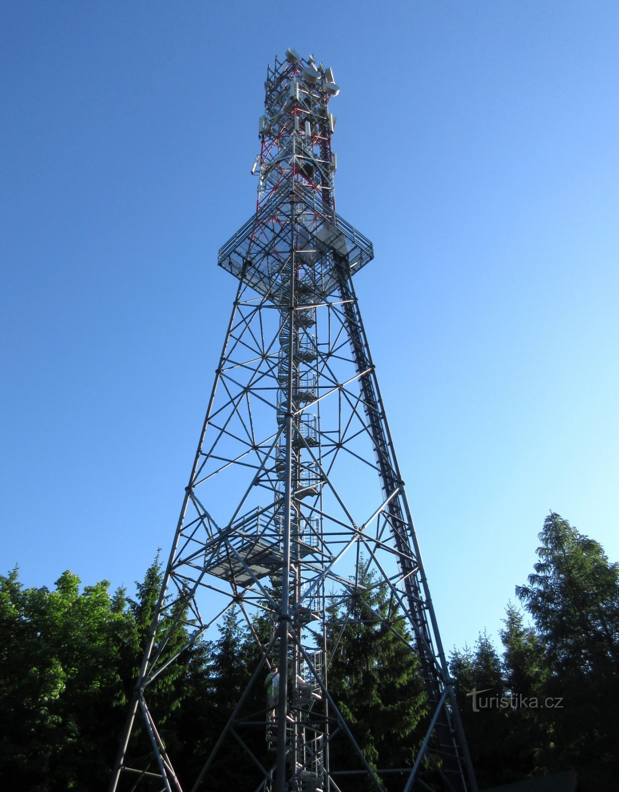 Sendraž - làng và tháp quan sát Na Vartě