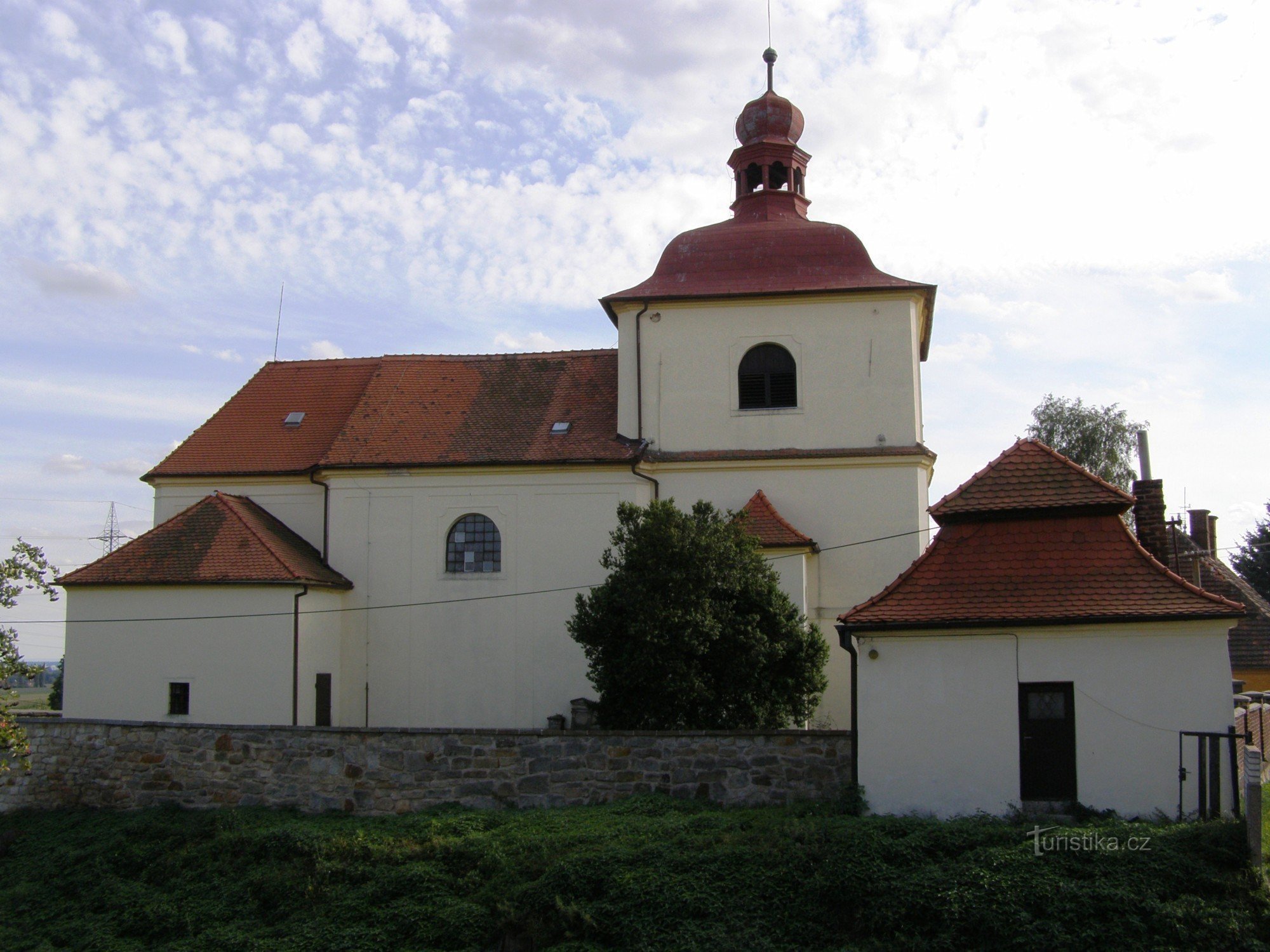 Sendražice - kyrkan St. Stanislava