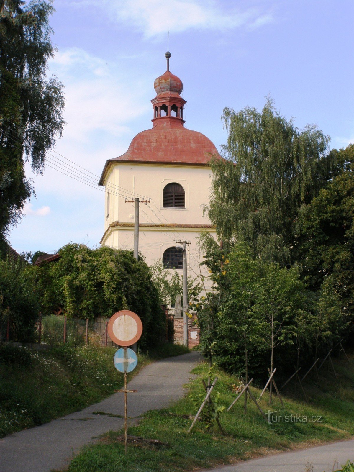 Sendražice - Pyhän Nikolauksen kirkko. Stanislava