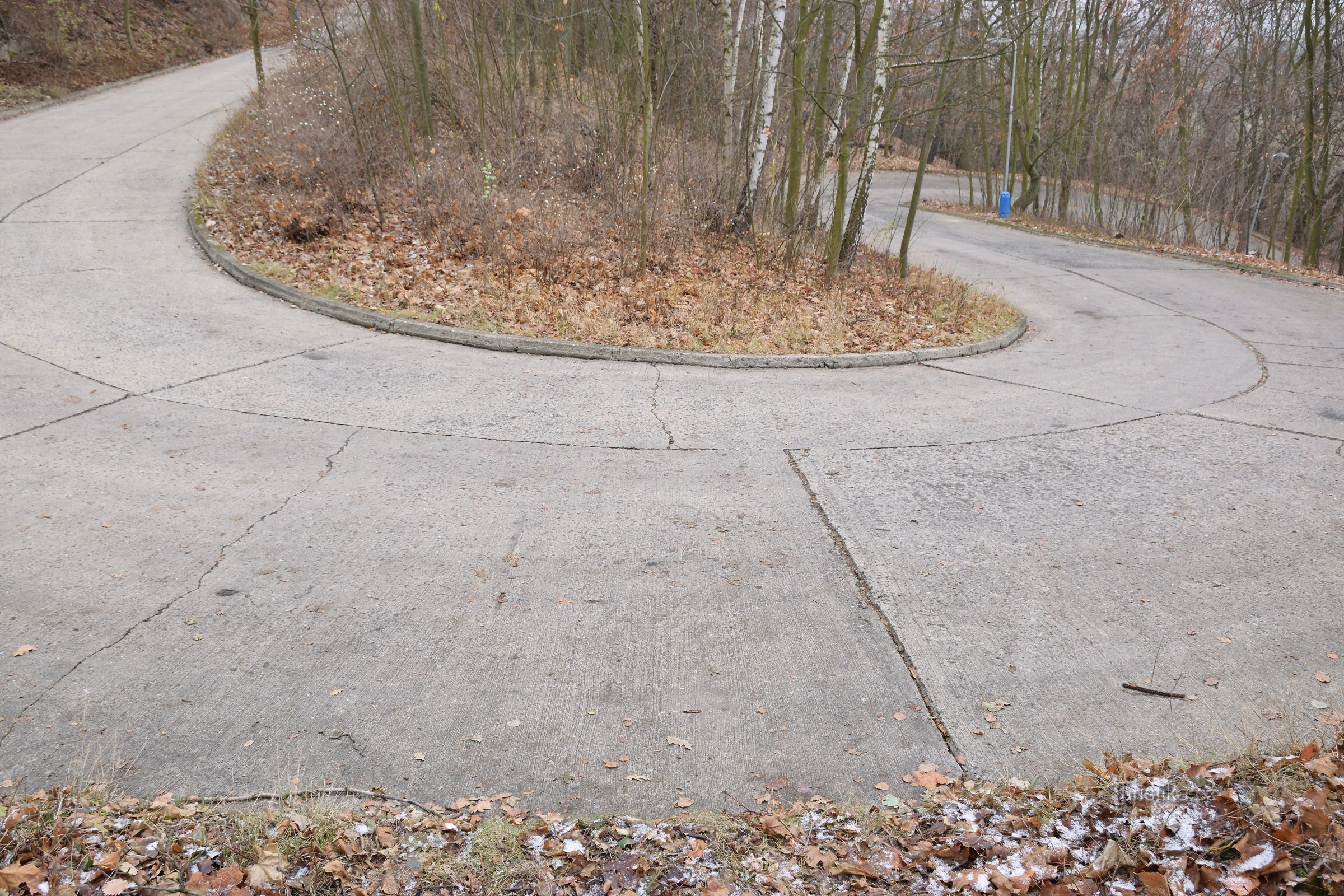 Serpentine panel path