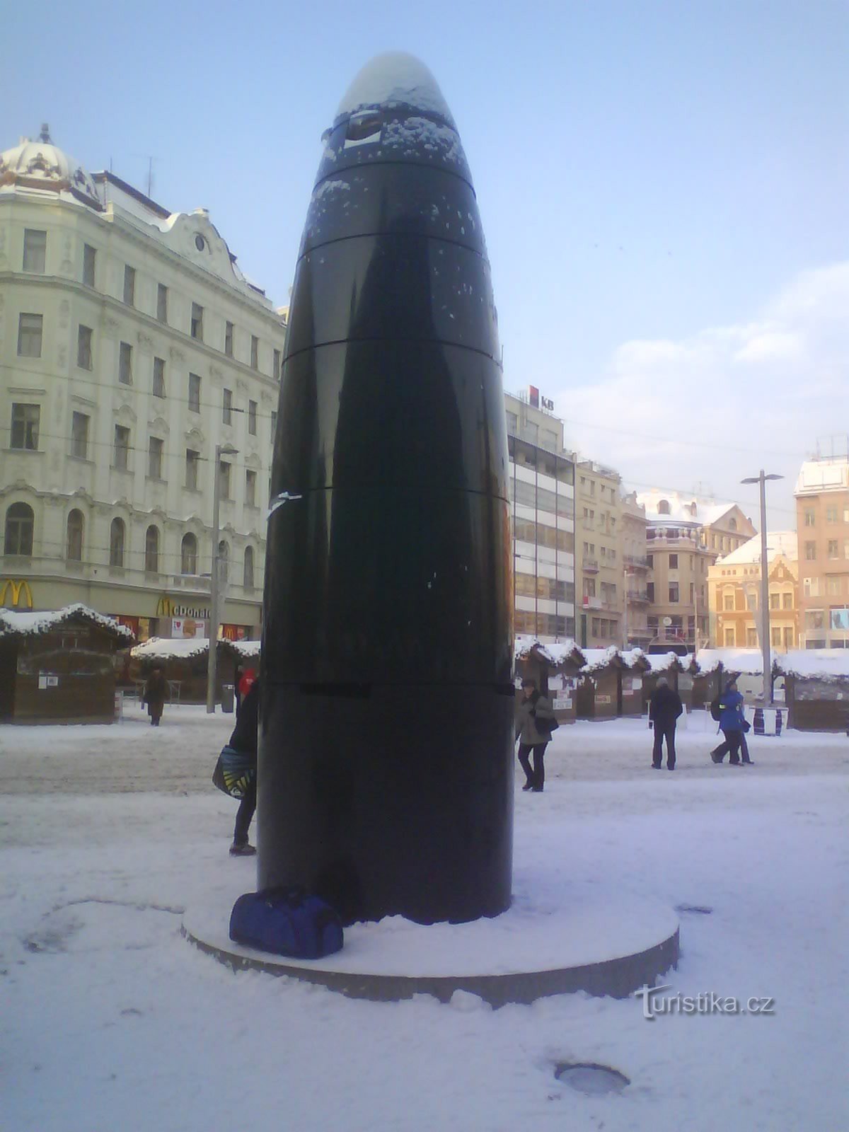 Relojes de seis metros en Brno