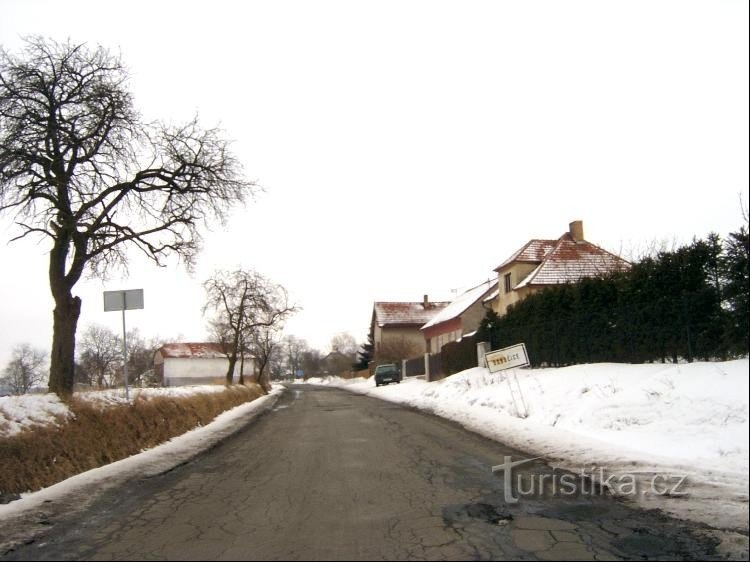 Ten noorden van het dorp