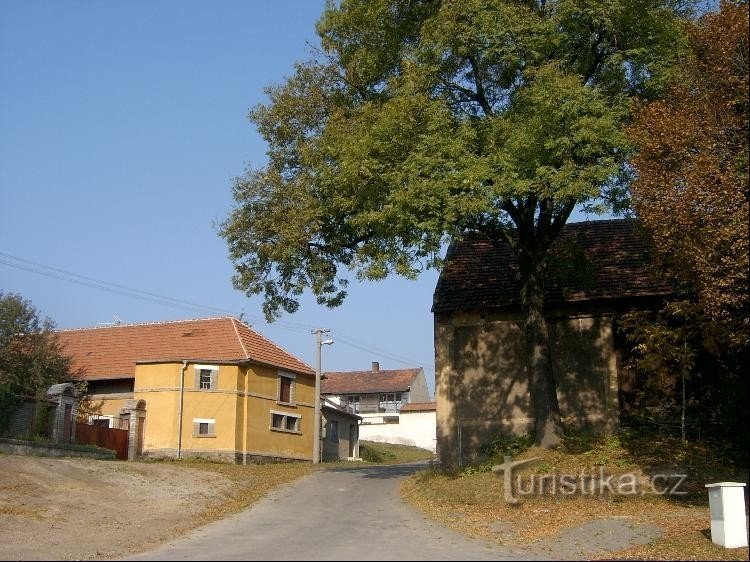 Nord: vista dal paese a nord del paese