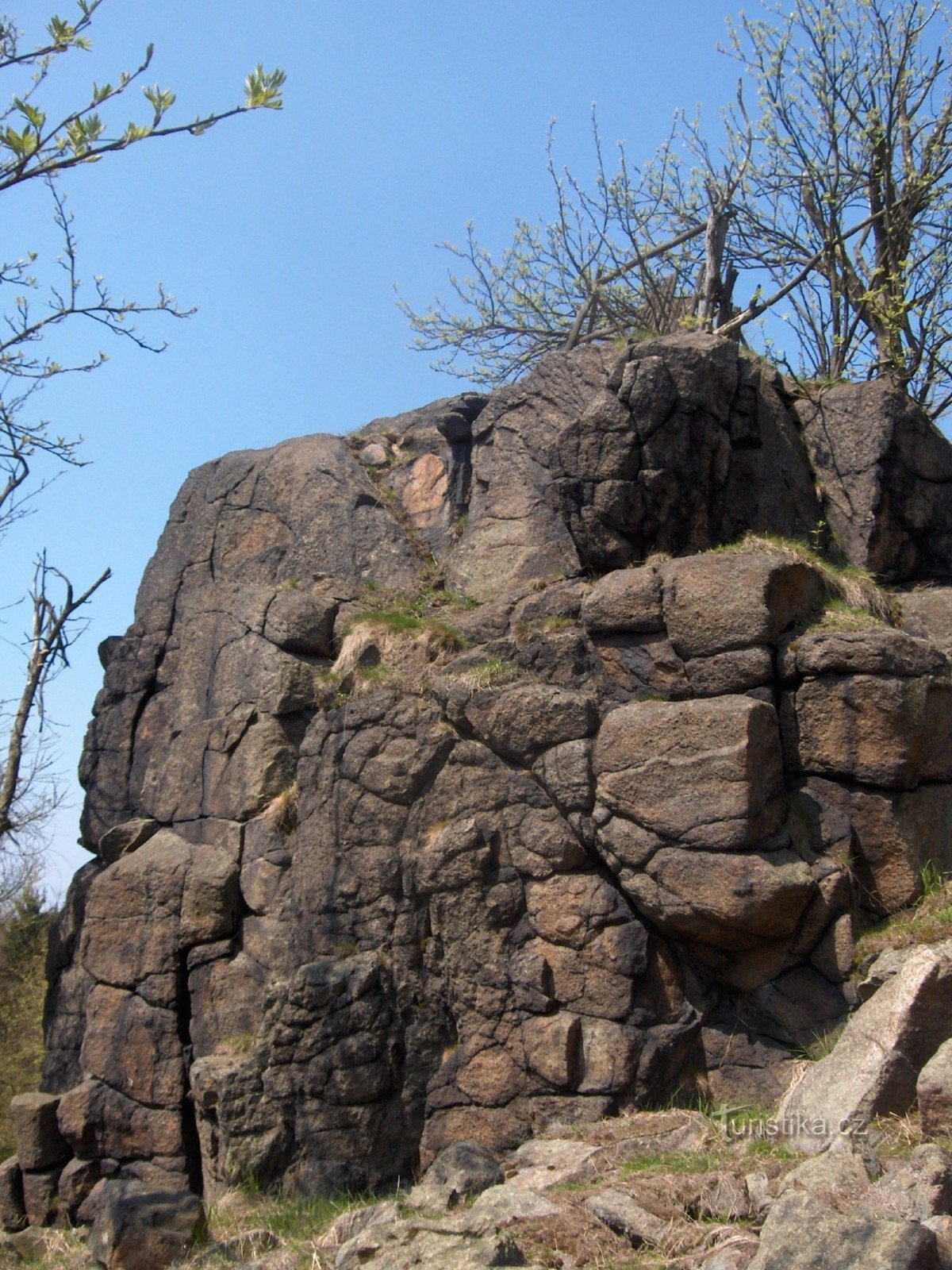 nördlicher Felsblock