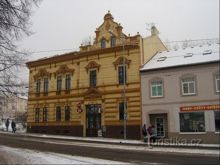 The northern part of the street