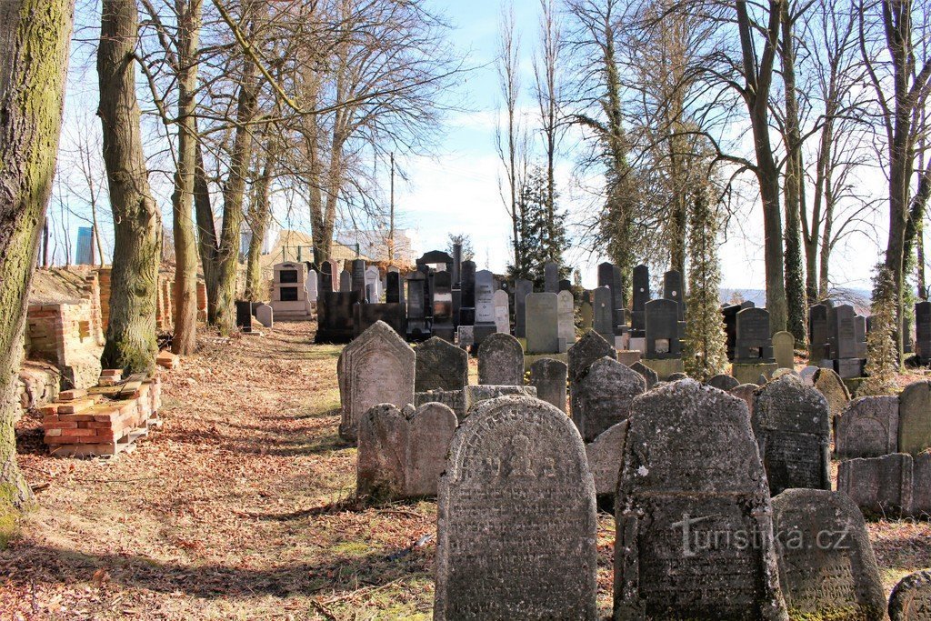 North side of the cemetery