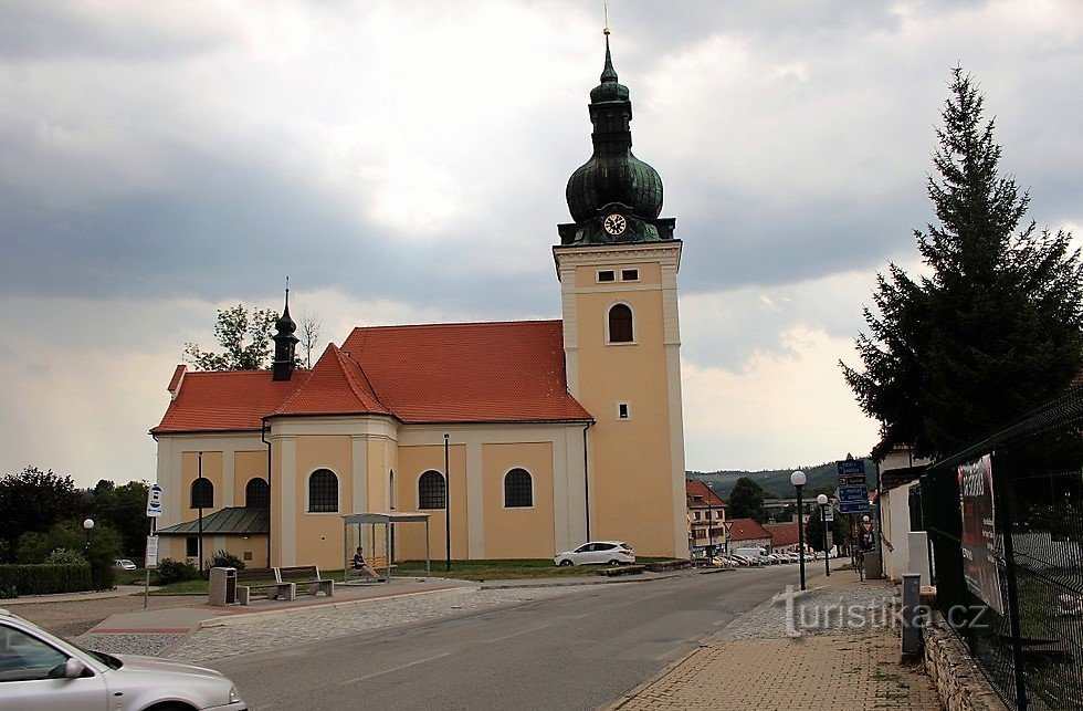 Północna strona kościoła