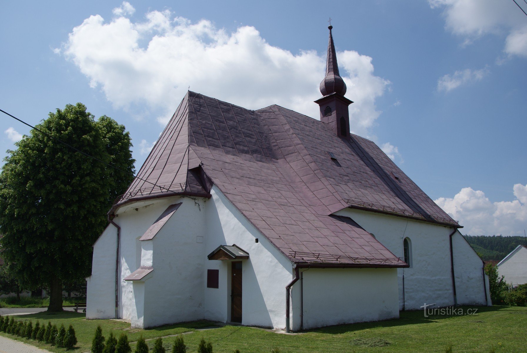 the north side with the sacristy