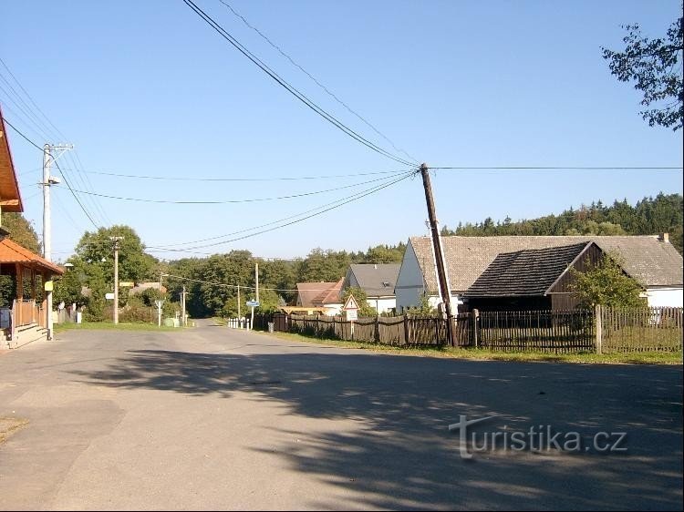 nordøst: den nordøstlige del af landsbyen