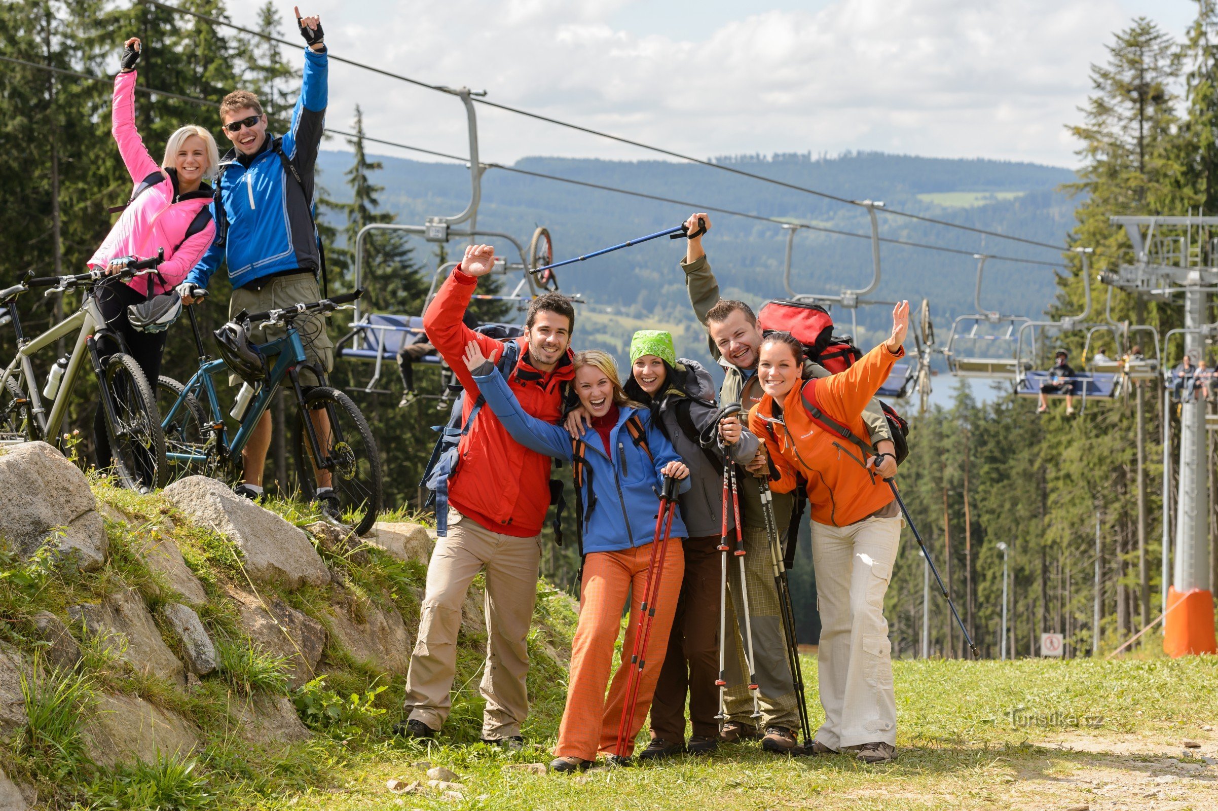 La saison à Lipno ne se termine jamais