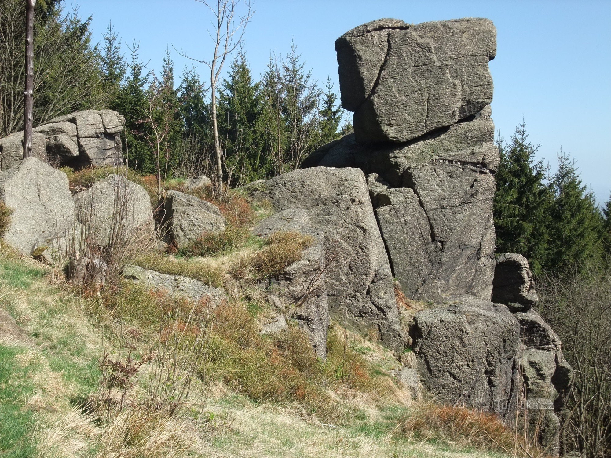 Sphinxes near Měděnec