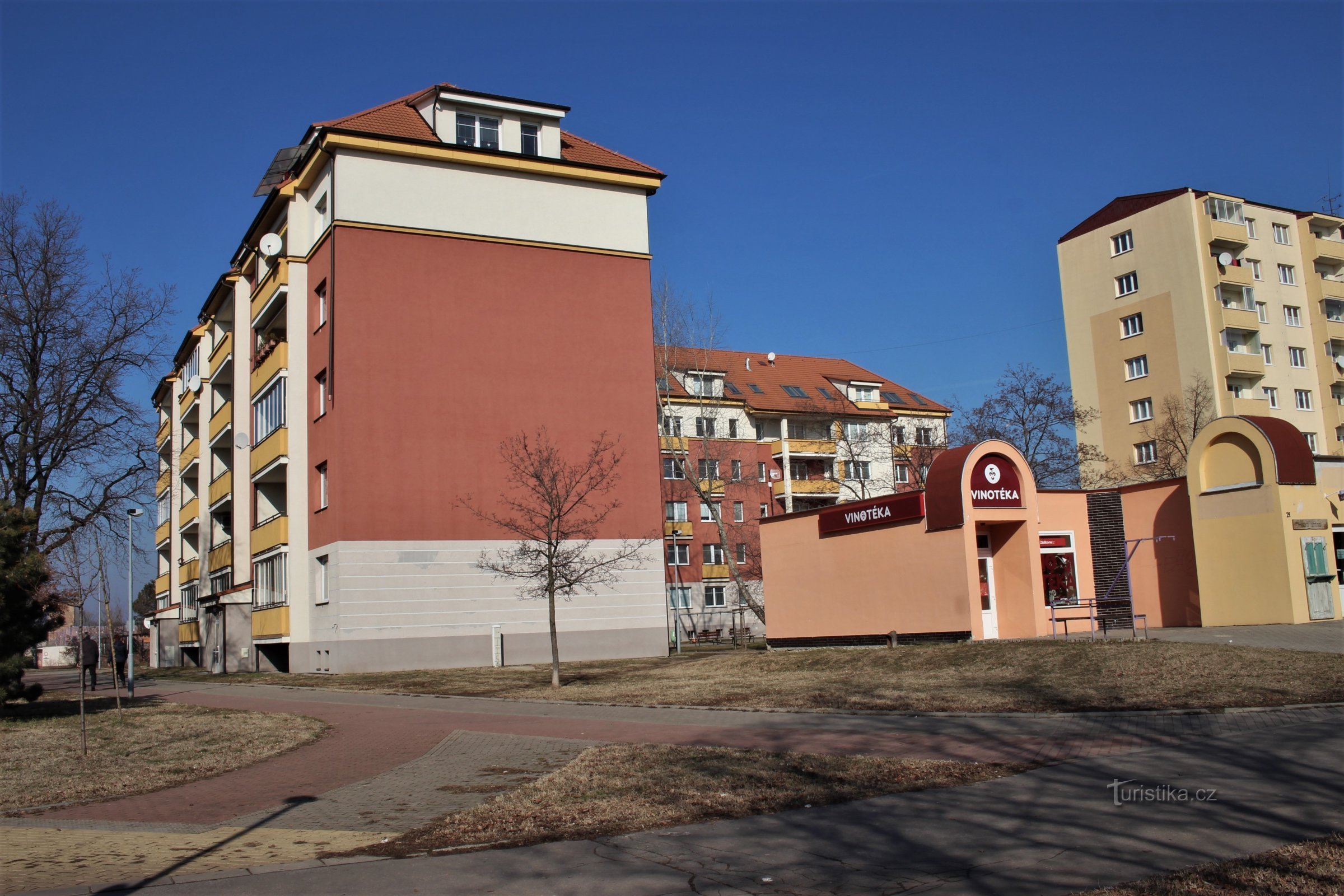 巴赞特尼察的 Cihlářská 住宅区
