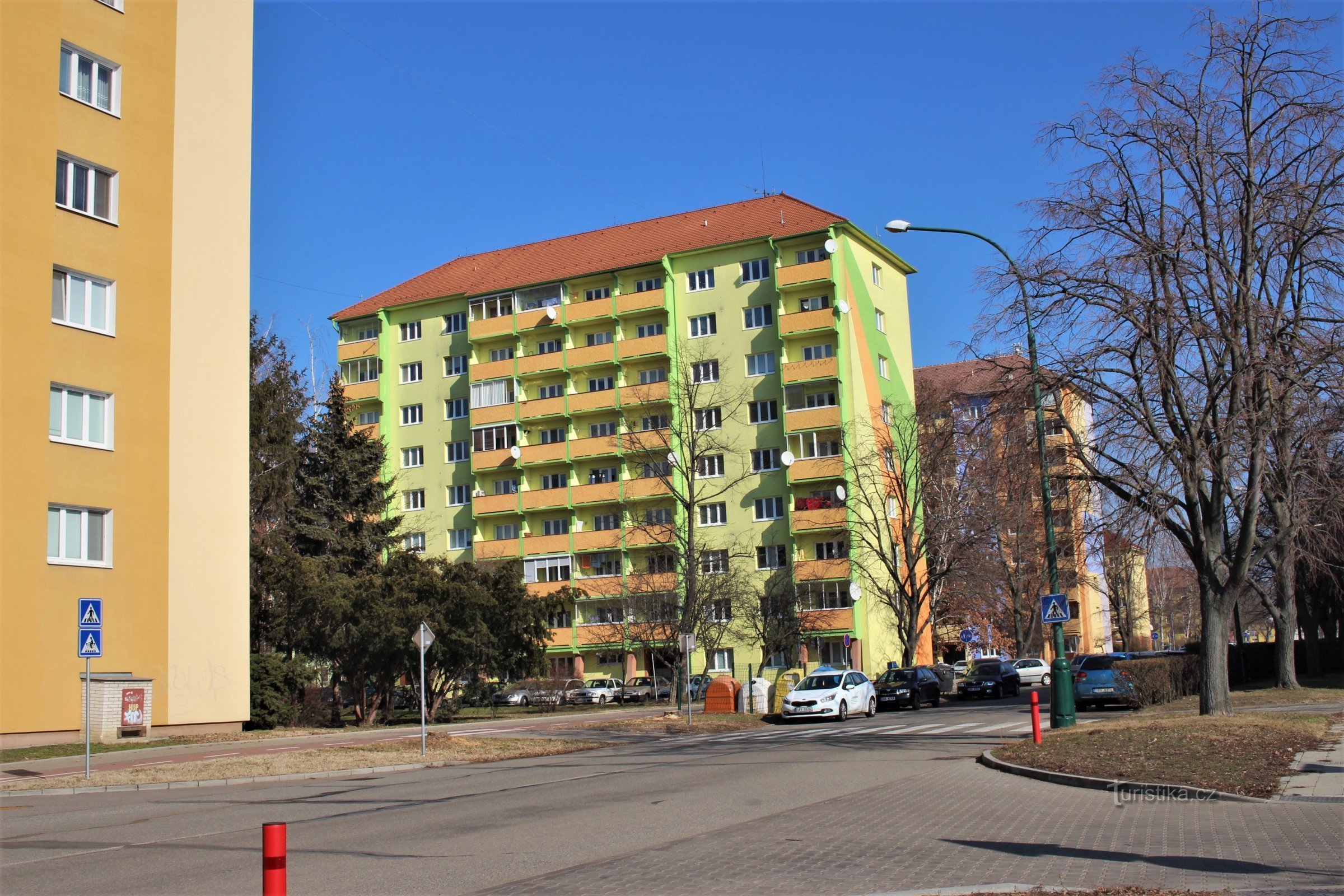 Housing estate Druzstevní ttvrť in Bažantnice