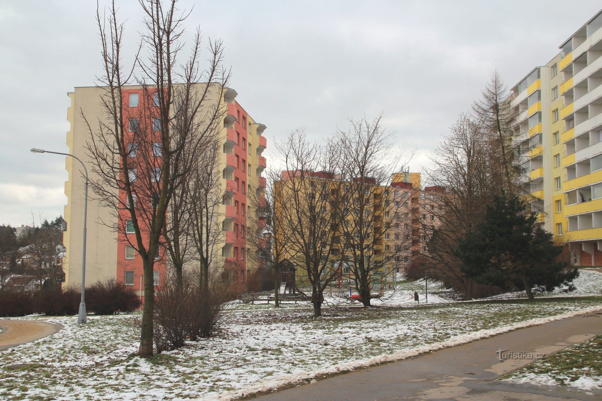 Житлова частина в районі Мислівечкової