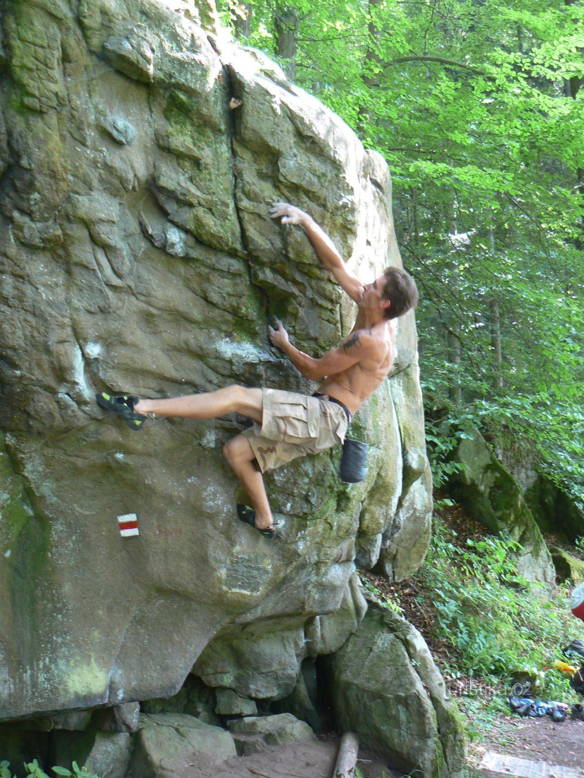 Śídlo auf dem Felsen 6. Mai