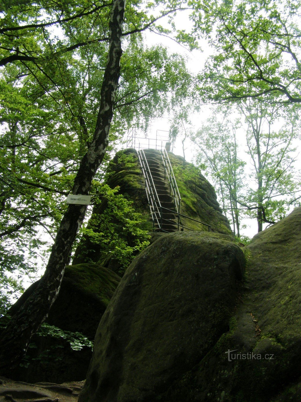 Torre inclinada - Mirador de Vítka