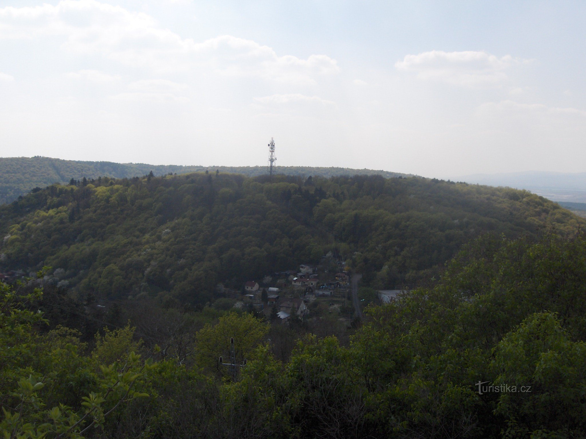 Široký vrch from Hněvín