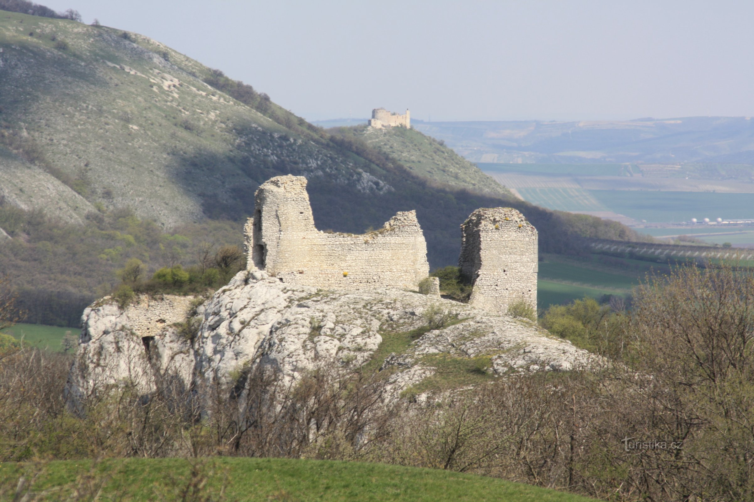 The orphan castle in Pálava