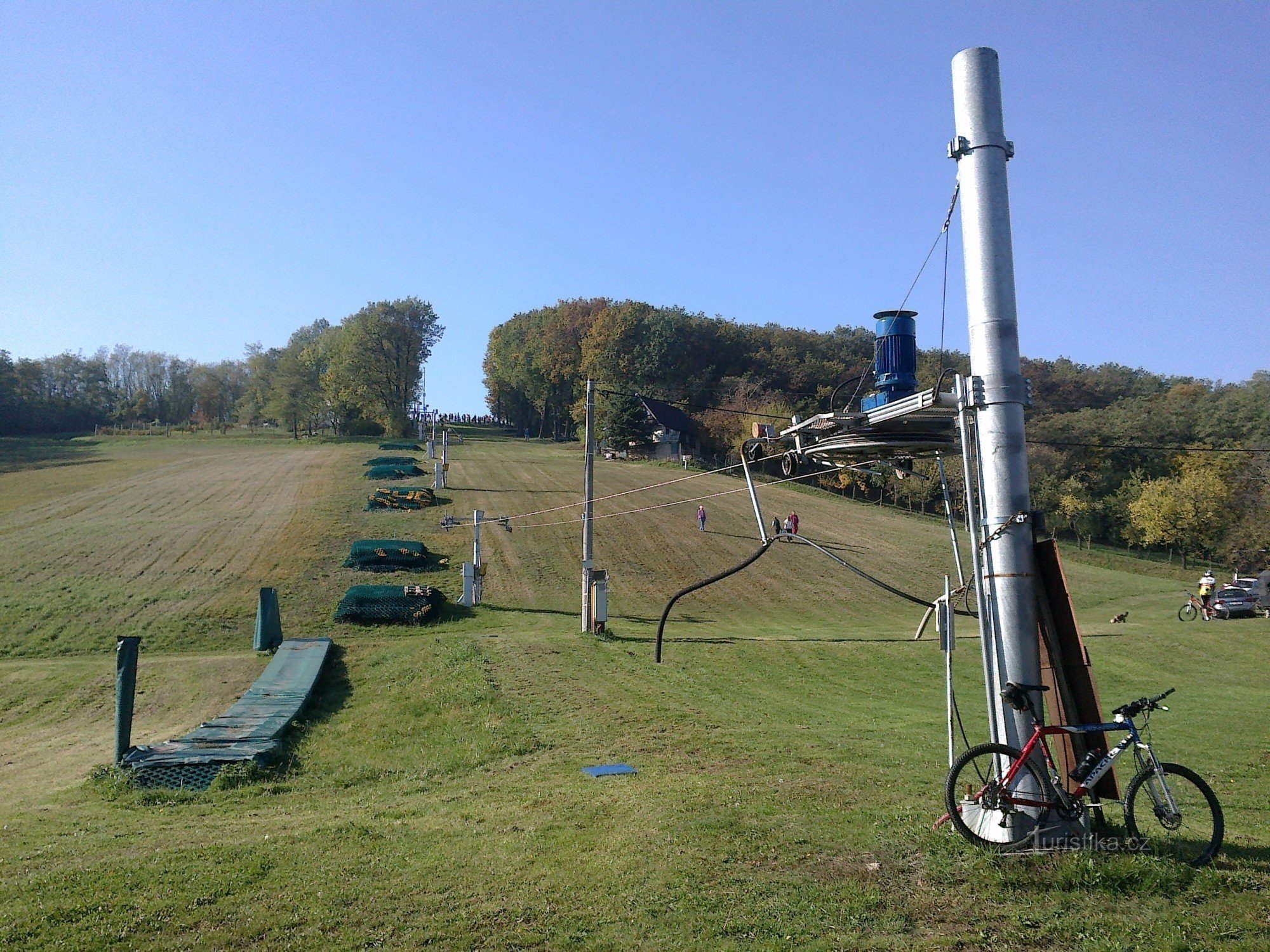 Skipiste in Němčičkack.