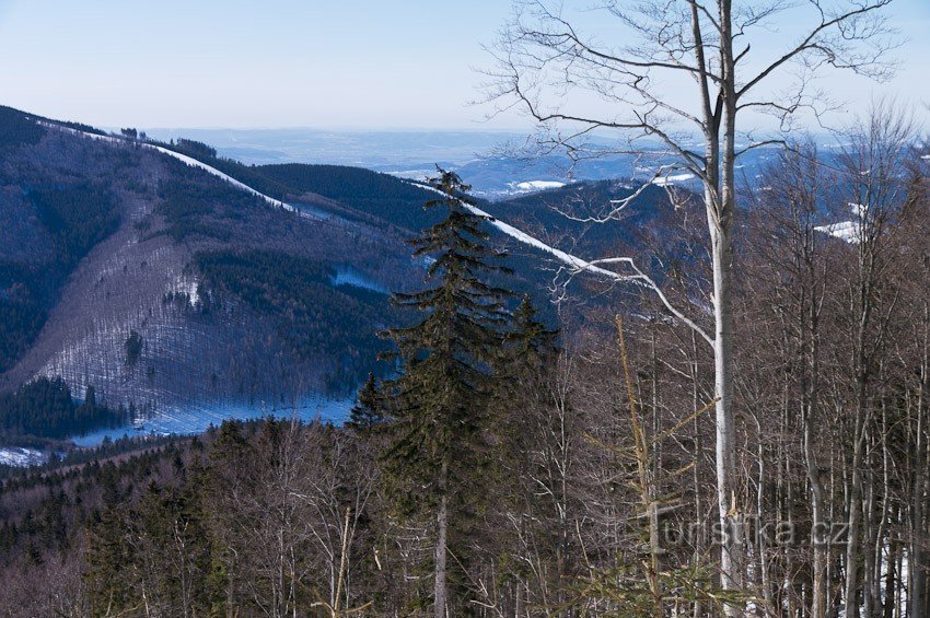 Pistas de esquí en Kouty