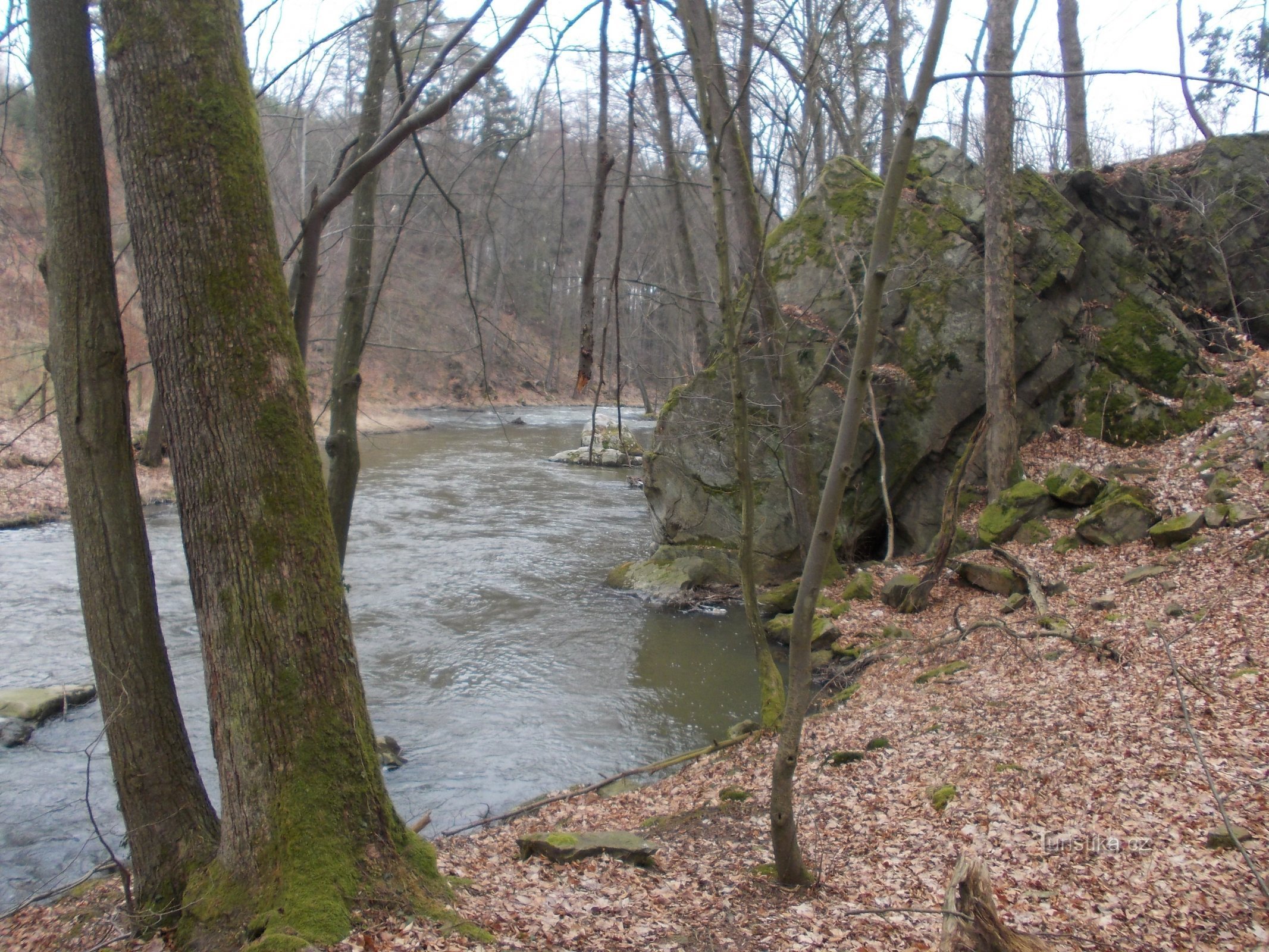 stijena do rijeke