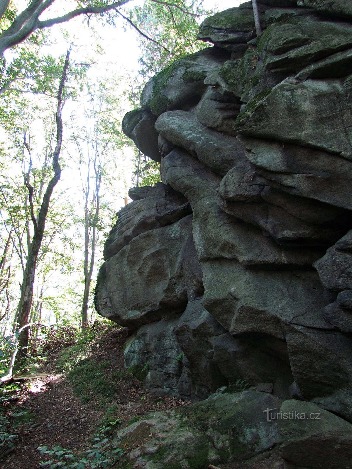 En klippe ved navn Píšťala