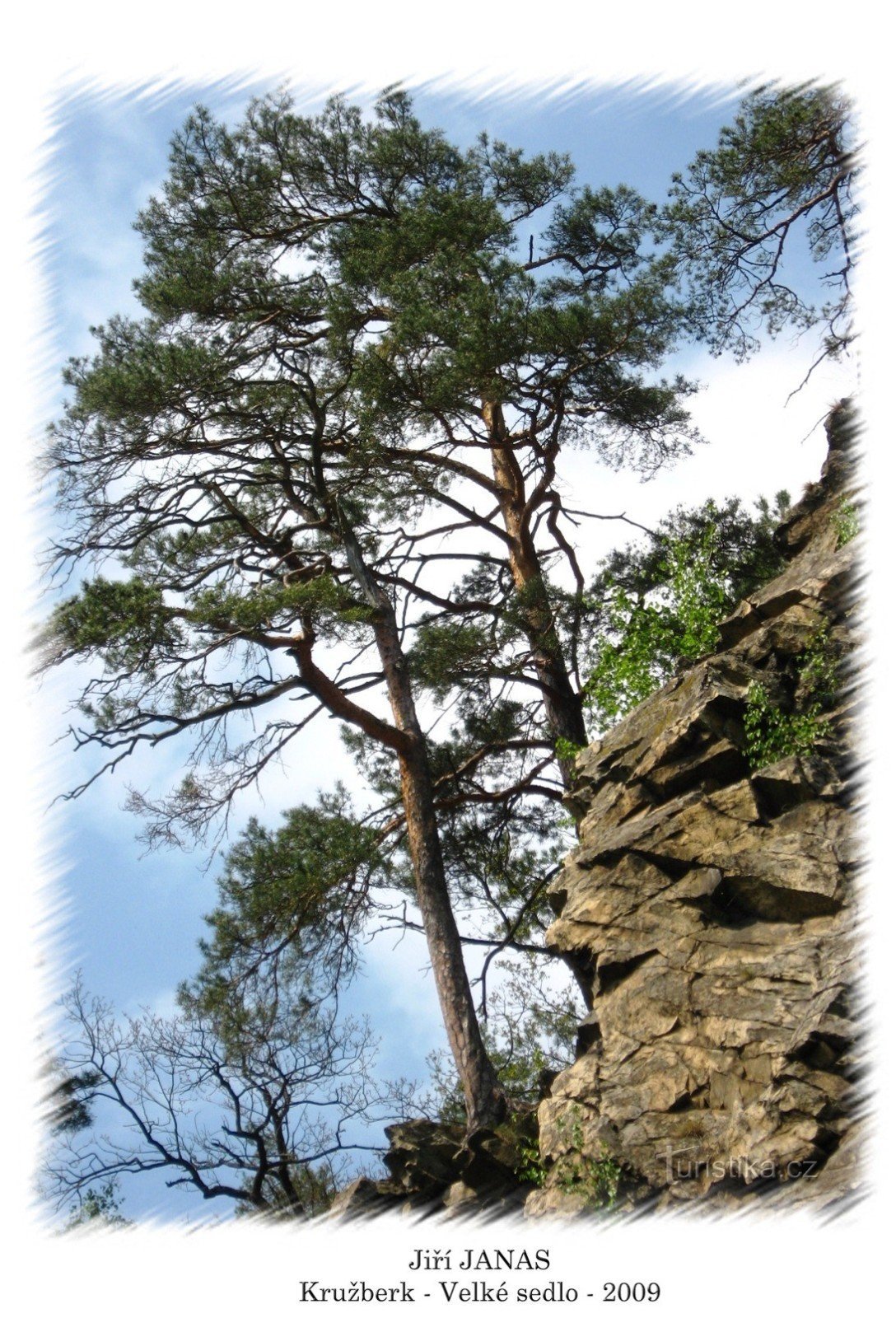 Felsen zum Abseilen - Am großen Sattel