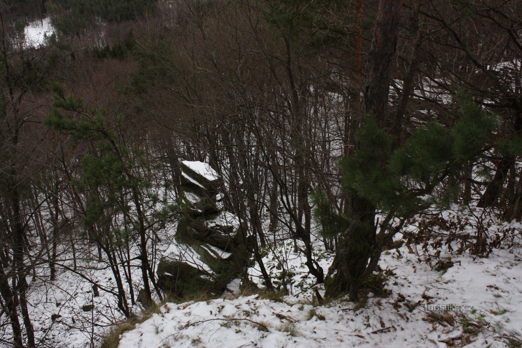 The rock that gave the place its name