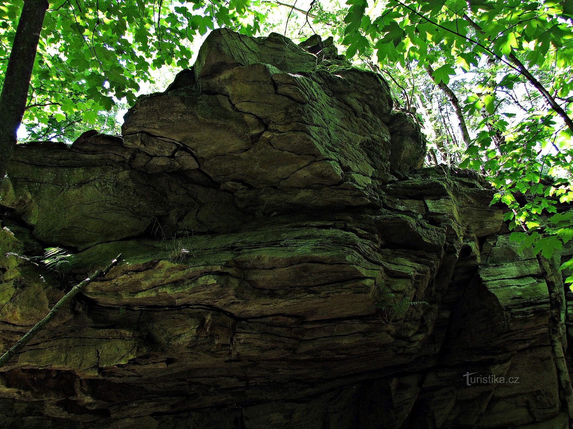 Rock at Malé Sýkoř