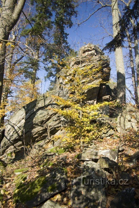 Felsen auf Petrovsky vrch
