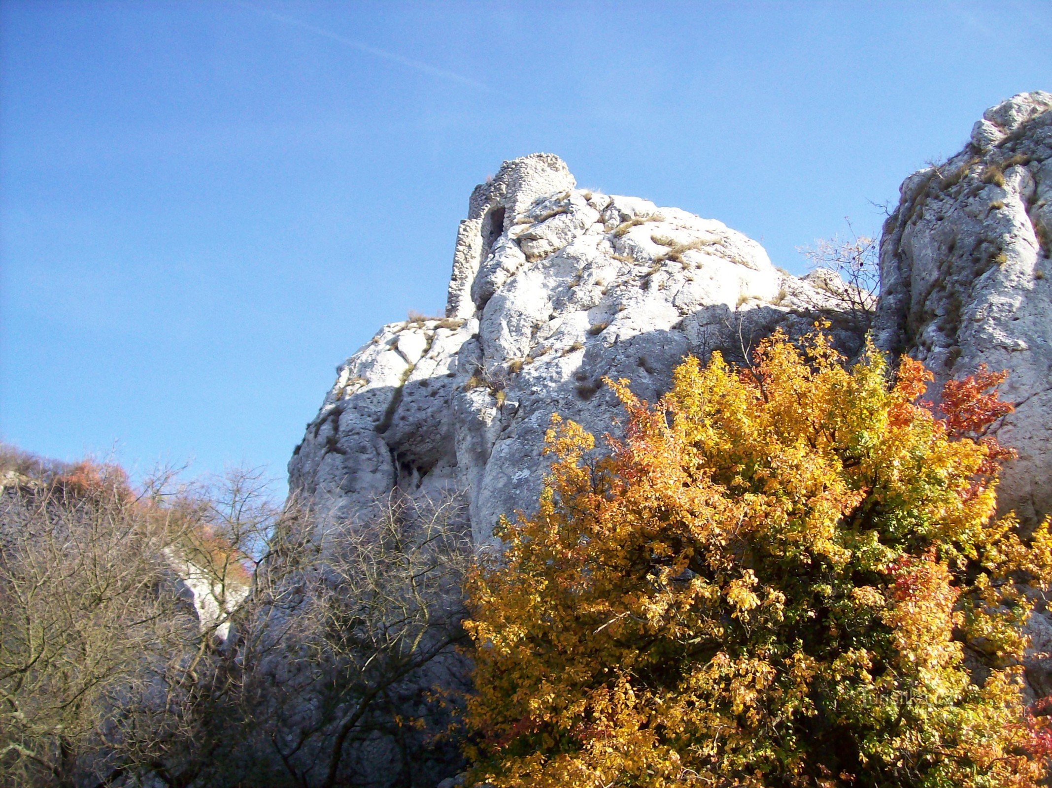 Rock near Sirotčí Hrádek