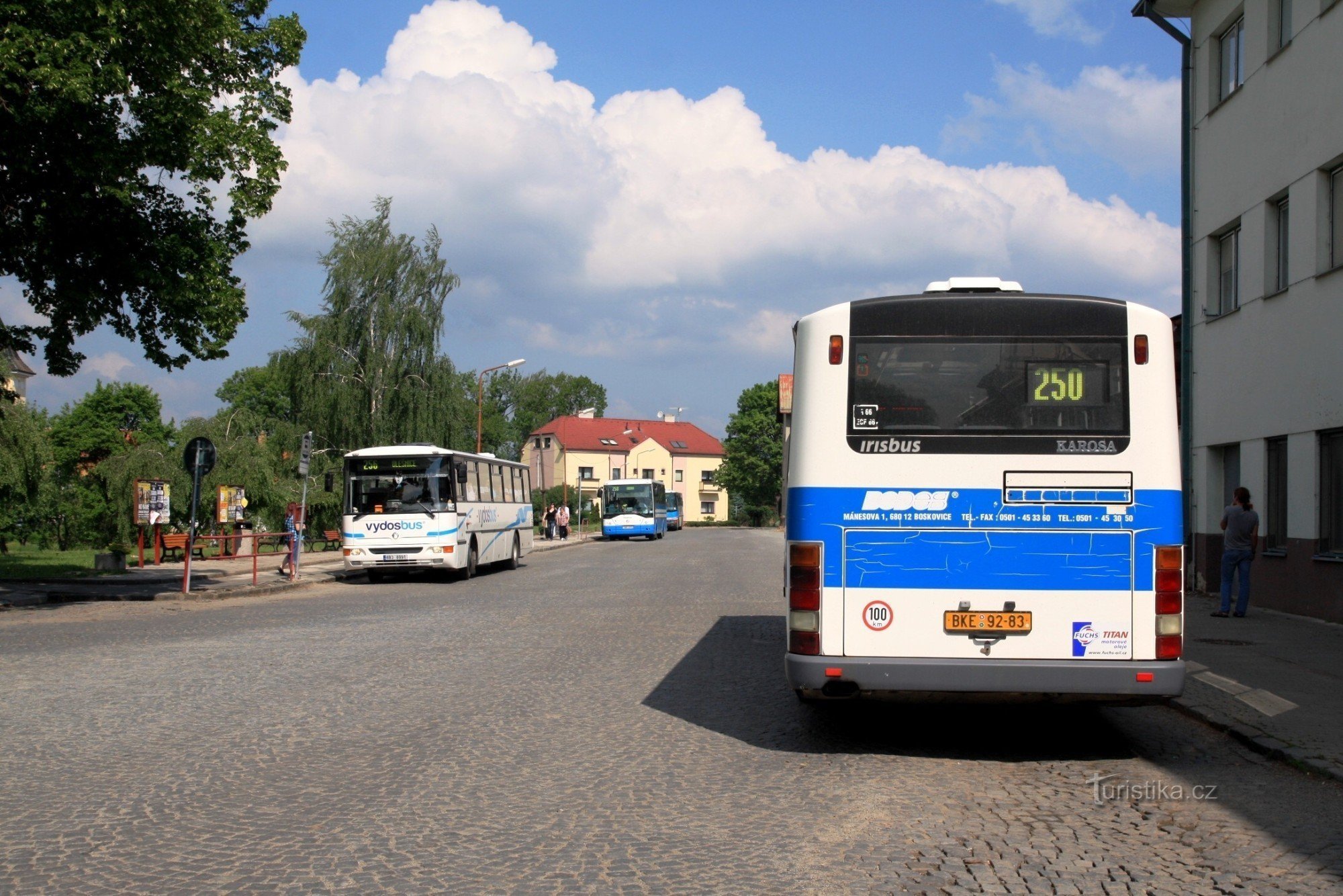 Skalice nad Svitavou - estação de ônibus