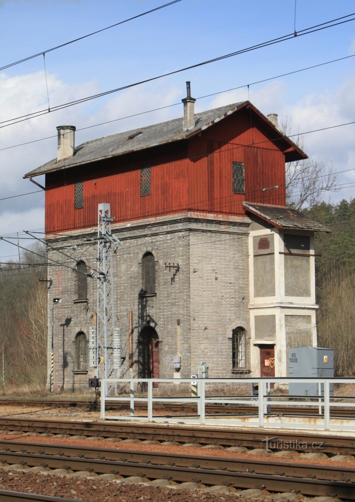 Skalice nad Svitavou - かつての駅の上水道