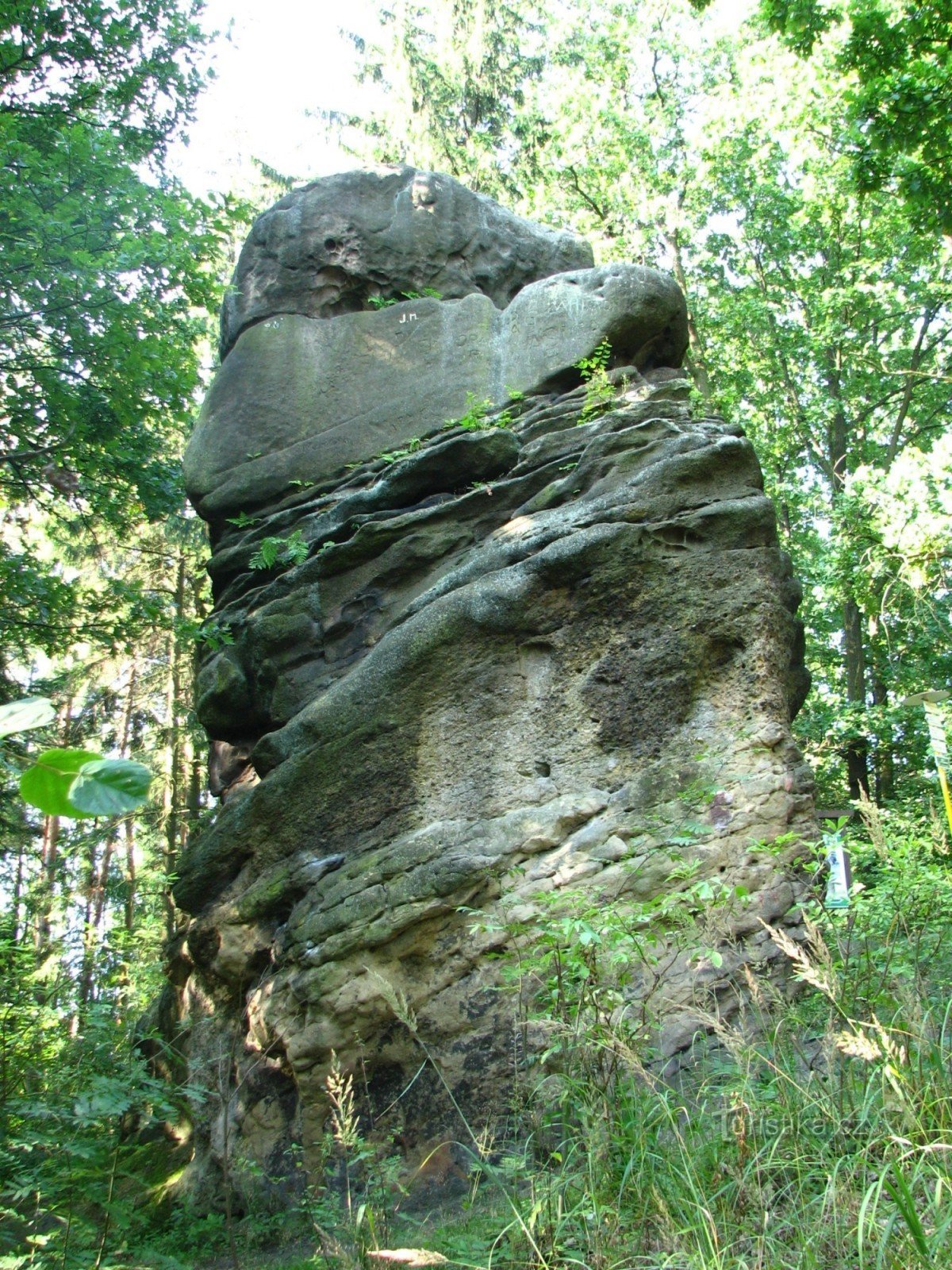 Felsen Jarcovská kula