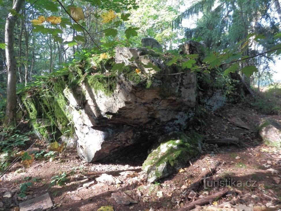 Ein Gestein aus Kieselschiefer