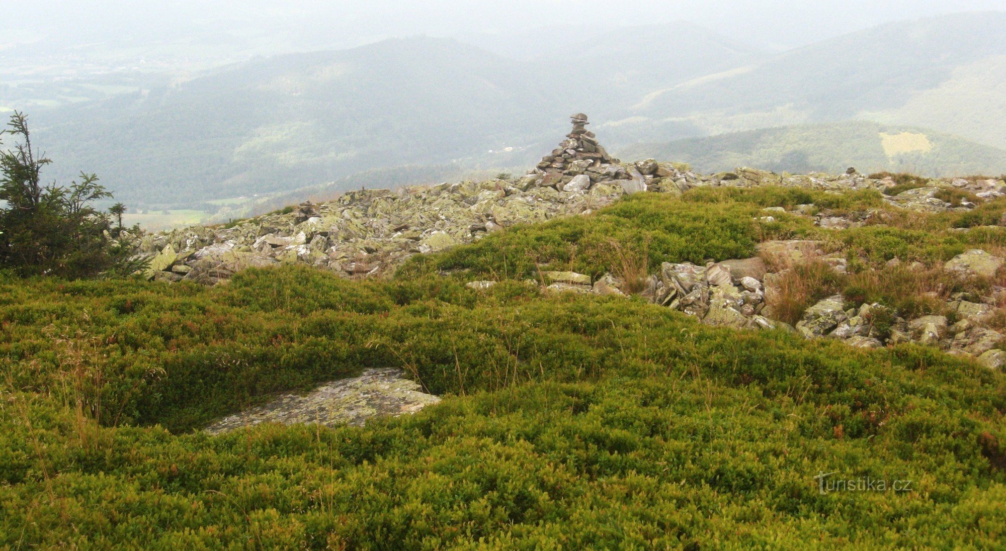 Скелі на Břidličná gora