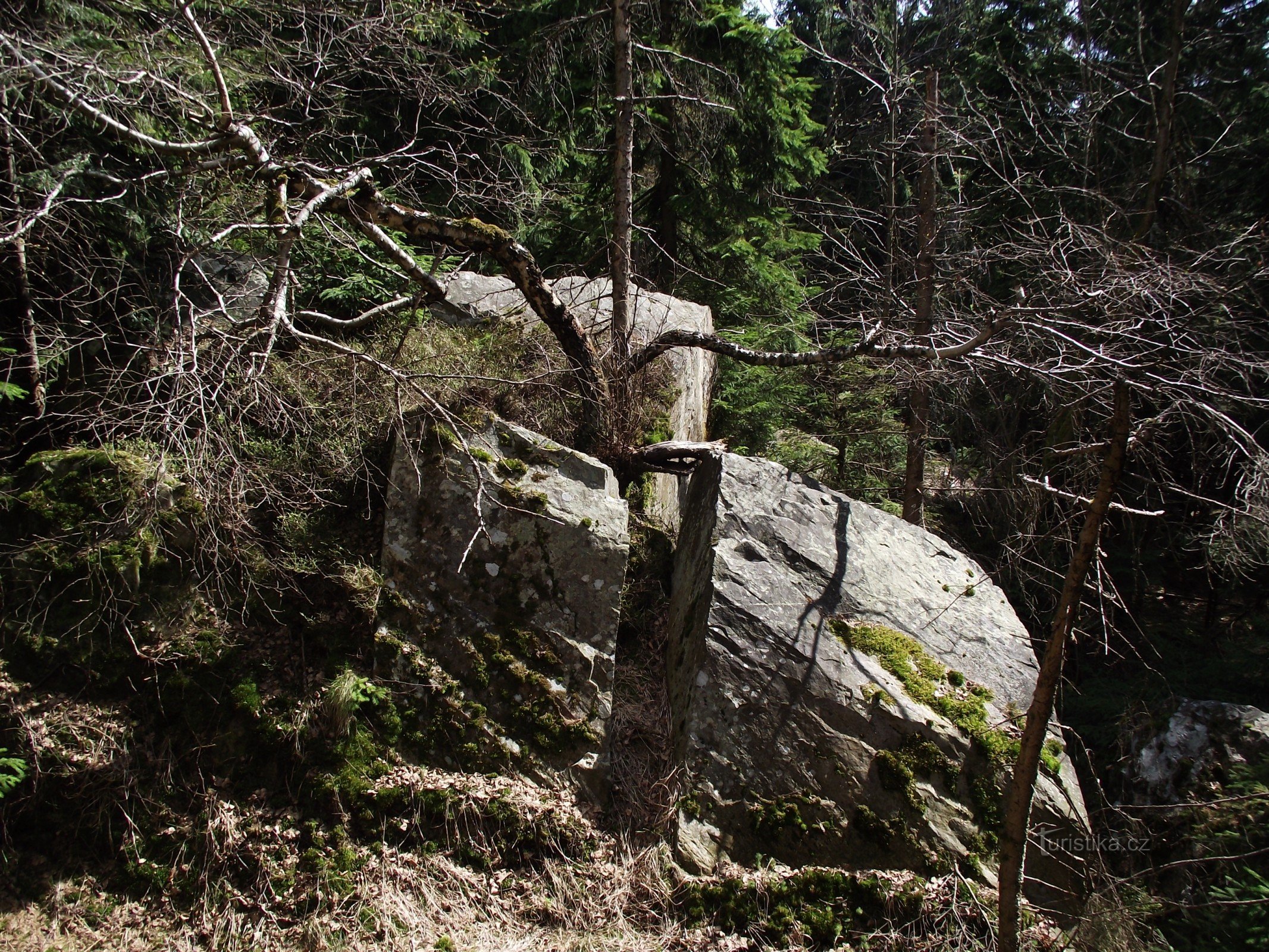 Rocks under the White Stone