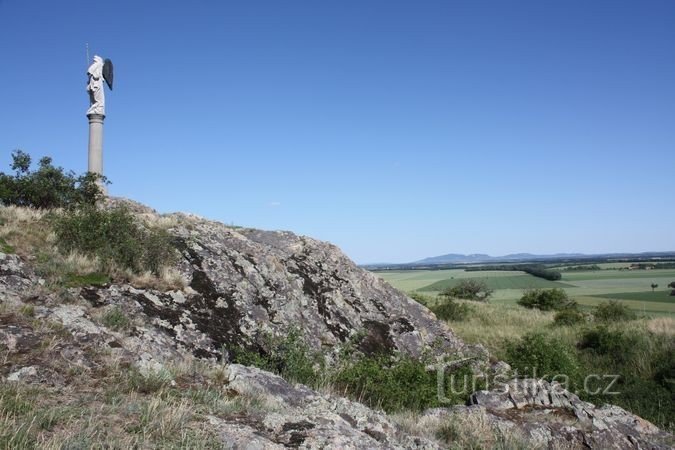 Rocce sotto la vetta