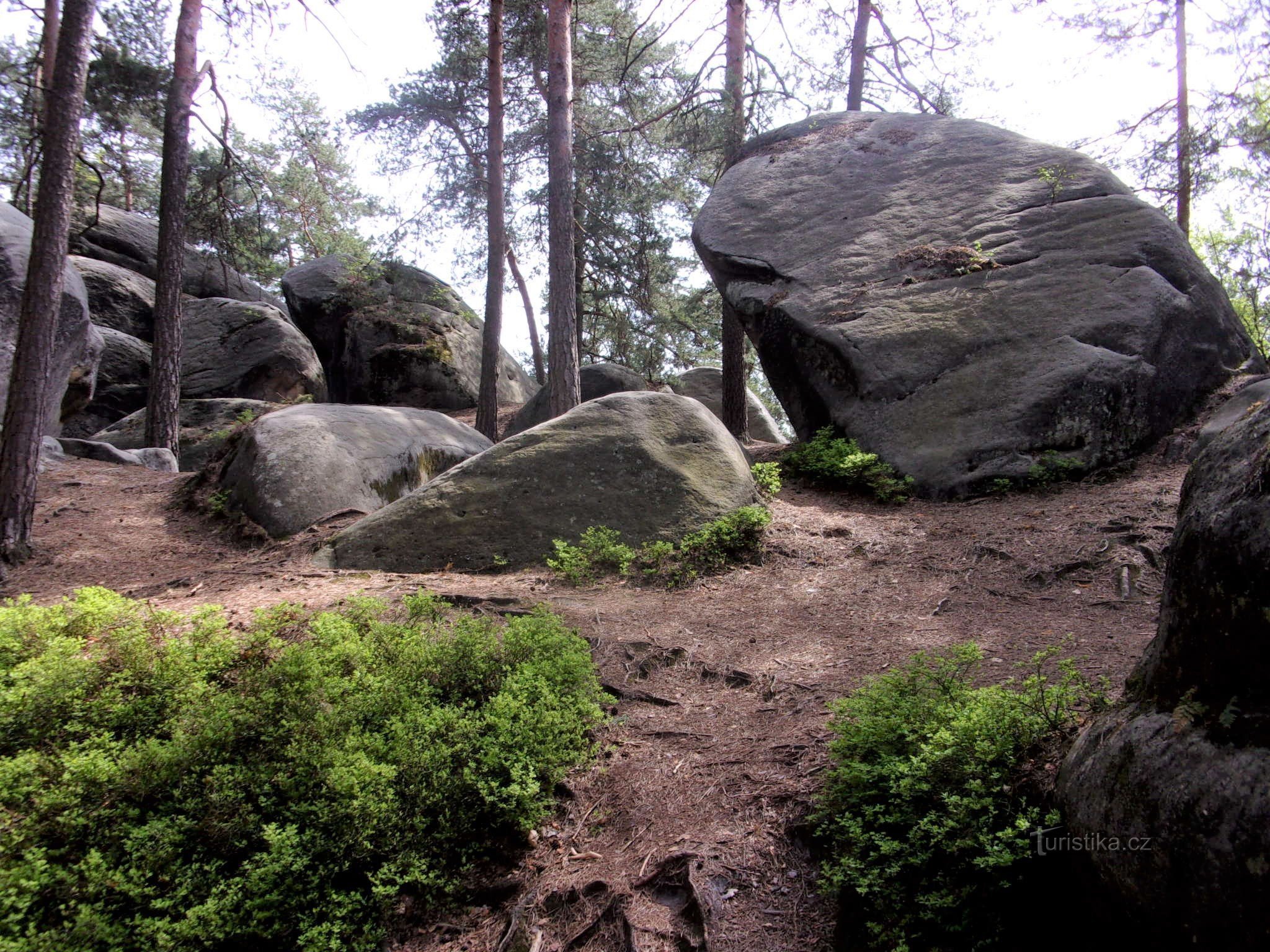 skalni labirint Kalich - Bohemian Paradise