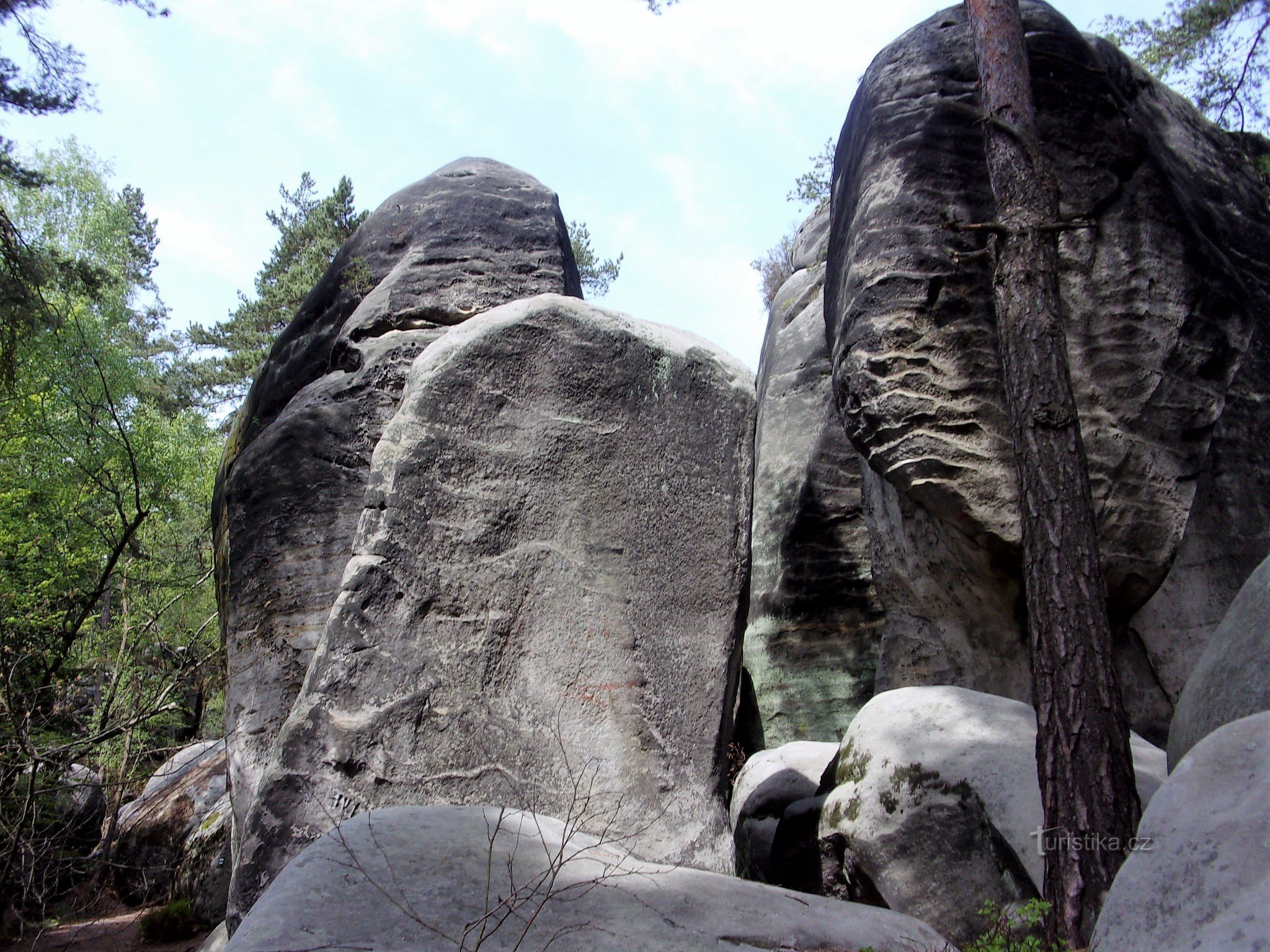 laberinto de rocas Kalich - Paraíso bohemio