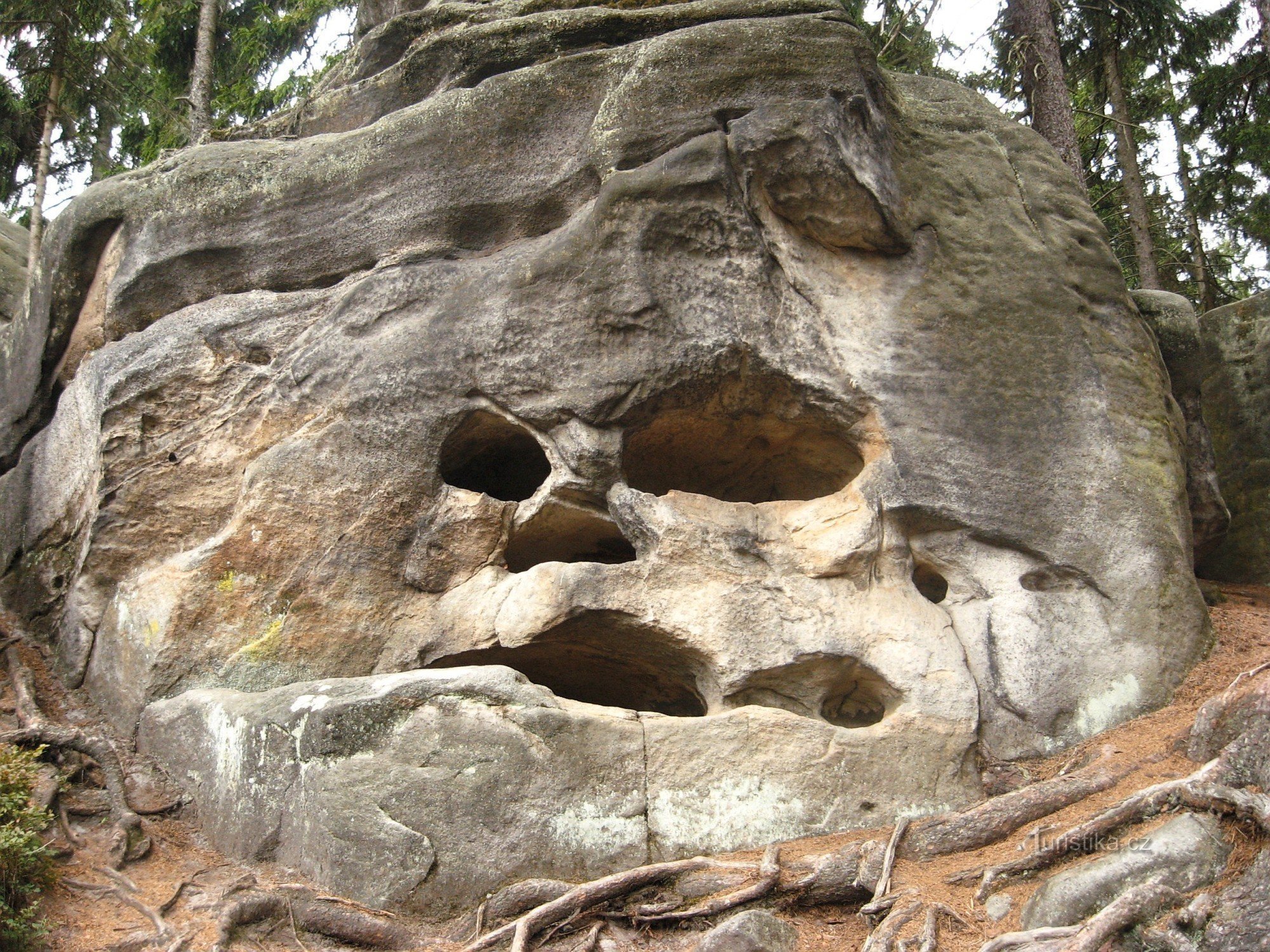 rock labyrintti Ostašilla