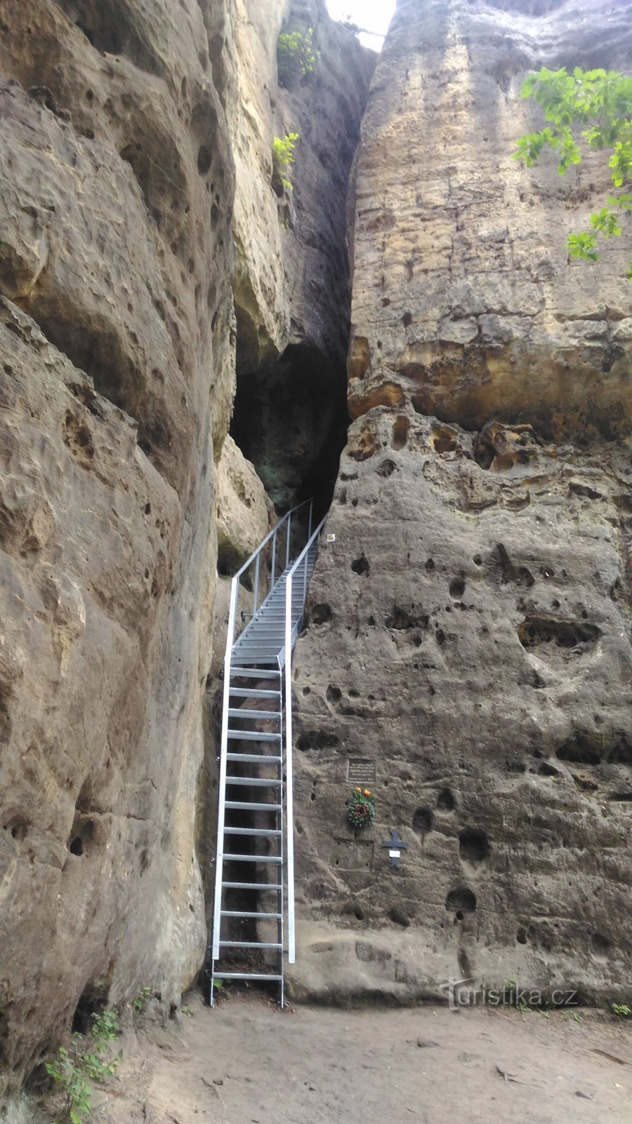 Castelo de pedra Falkenstein.